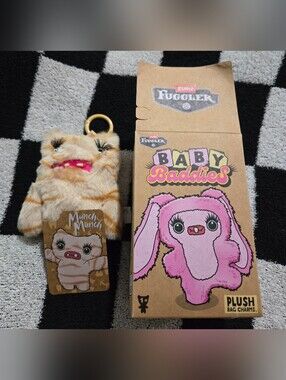 Fuggler Baby Baddies Keyrings Series 1 Collectible 5" Plush Toy Munch Munch